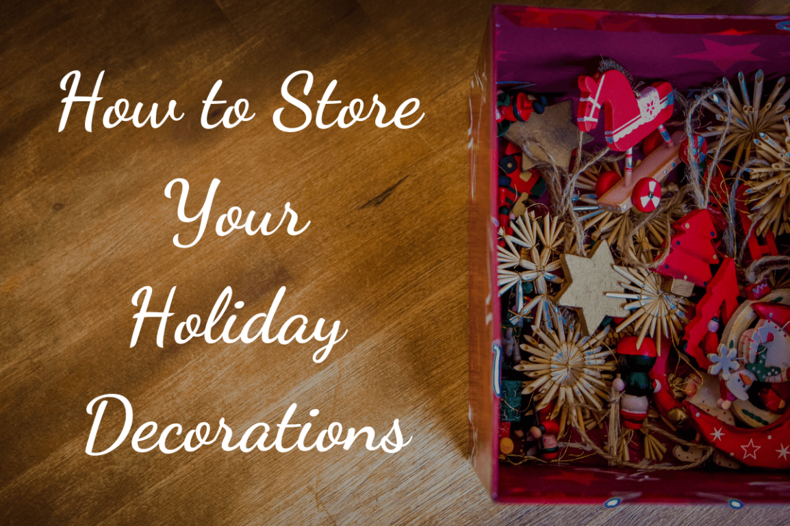 How to Store Your Holiday Decorations